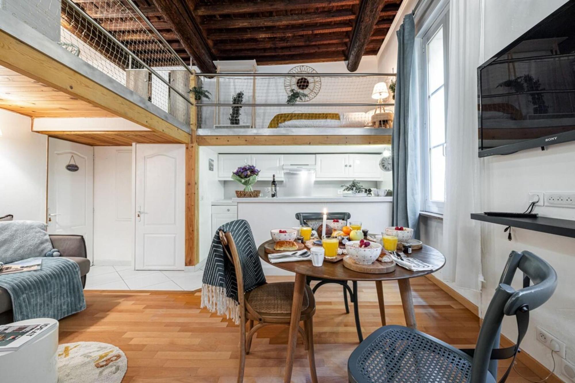 Pont Vieux - Duplex Old Town Near Place Rossetti Appartement Nice